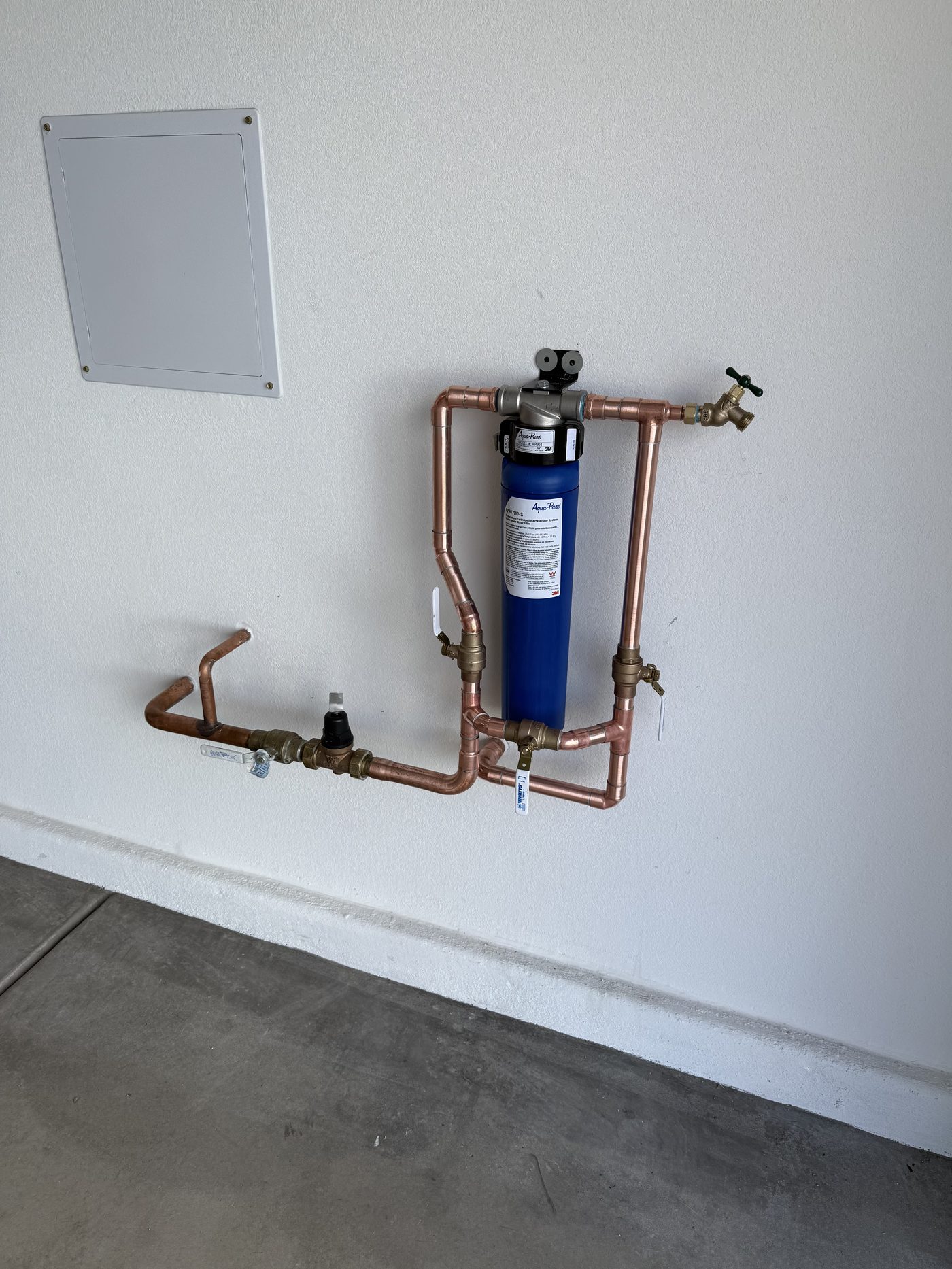 Whole-home water filtration system installation Las Vegas